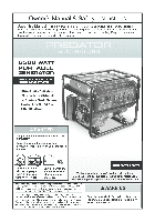 Portable Generator Harbor Freight Tools 69672 User's Manual