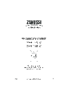 Washer/Dryer Zanussi ZWF 1227 W Installation Manual